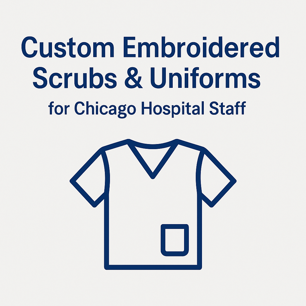 Custom Embroidered Scrubs Uniforms for Chicago Hospitals