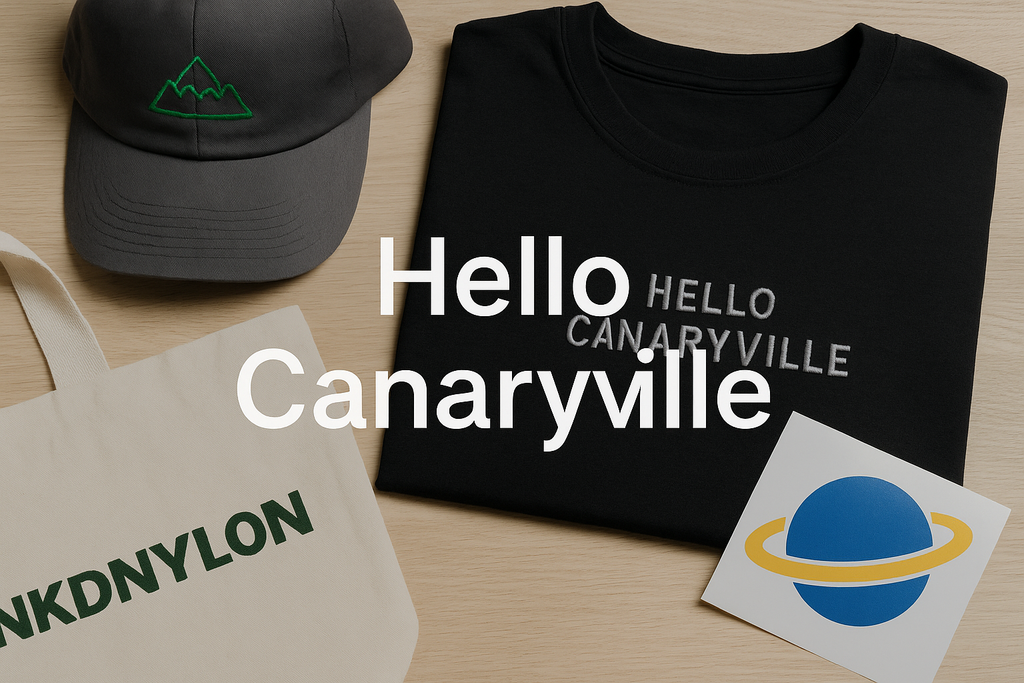 Hello Canaryville – Custom Merch and Embroidery in 60609