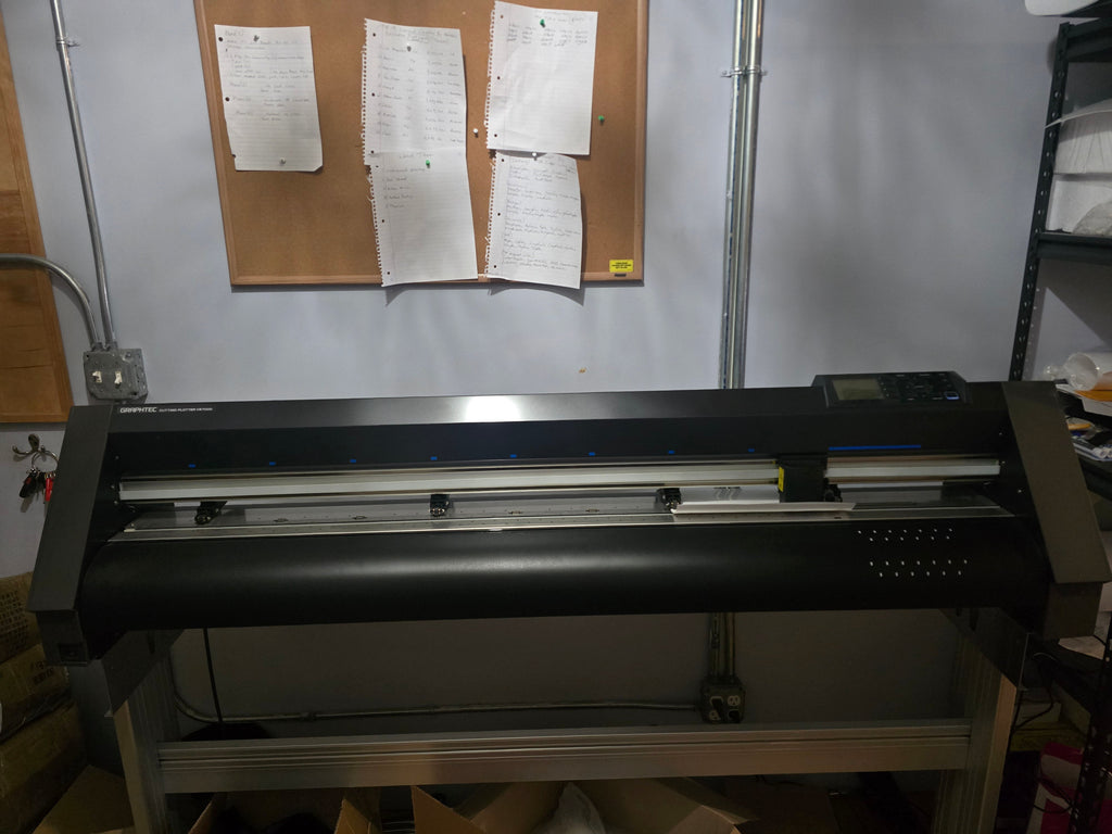 graphtec plotting ce7000- inkdnylon custom apparel