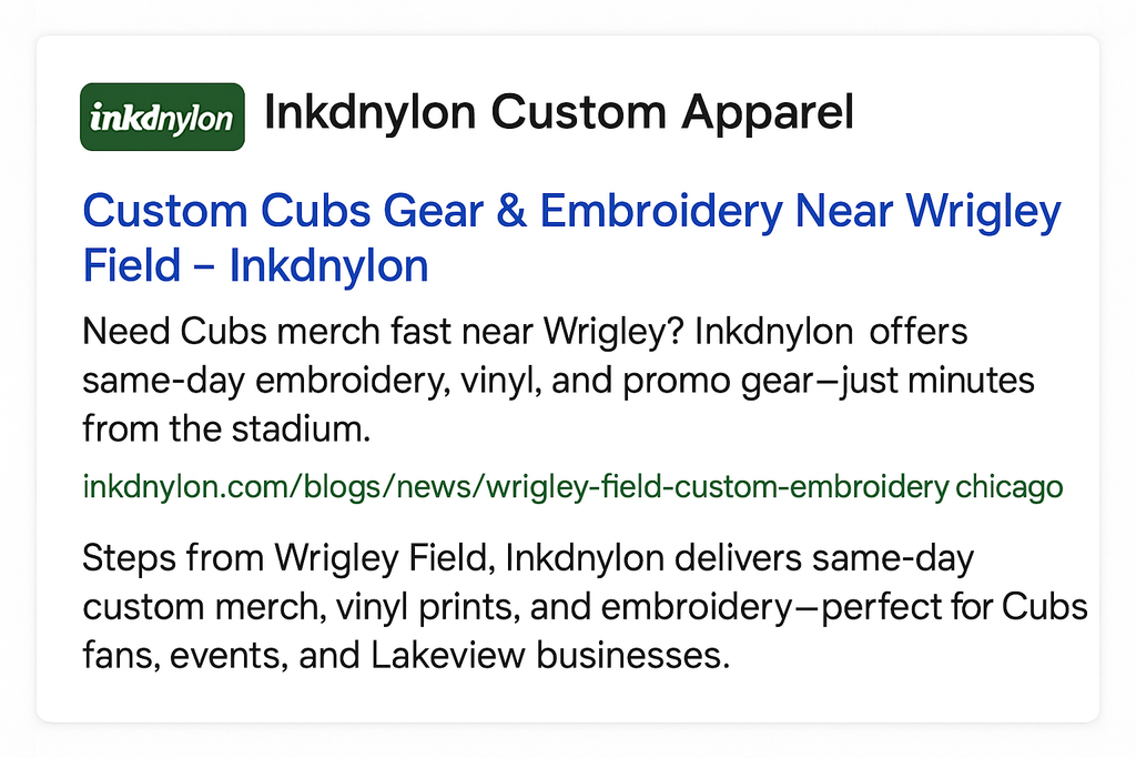 Inkdnylon Custom Apparel