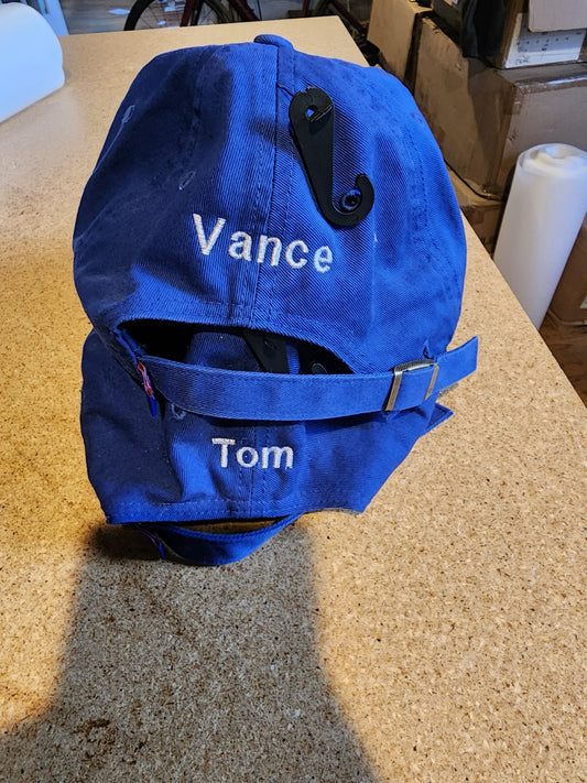 inkdnylon custom name embroidery caps