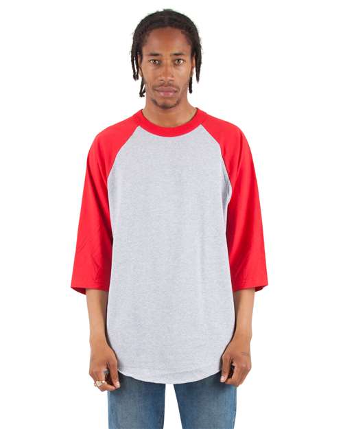 Shaka Wear Unisex Raglan Tee
