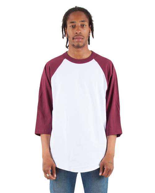 Shaka Wear Unisex Raglan Tee