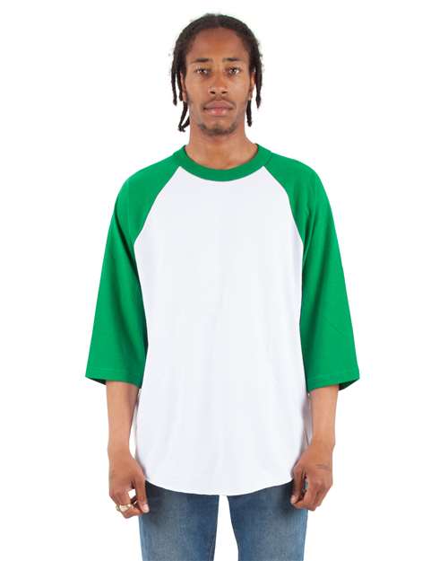 Shaka Wear Unisex Raglan Tee