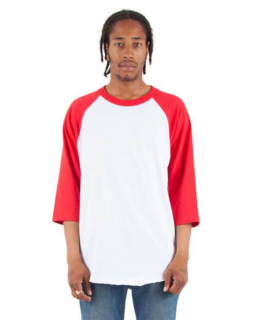 Shaka Wear Unisex Raglan Tee