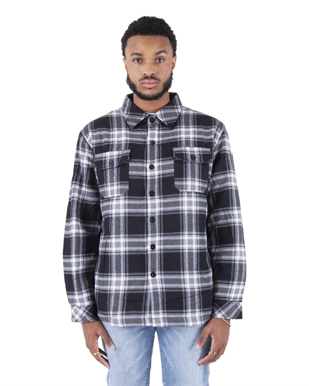 Unisex Plaid Jacket