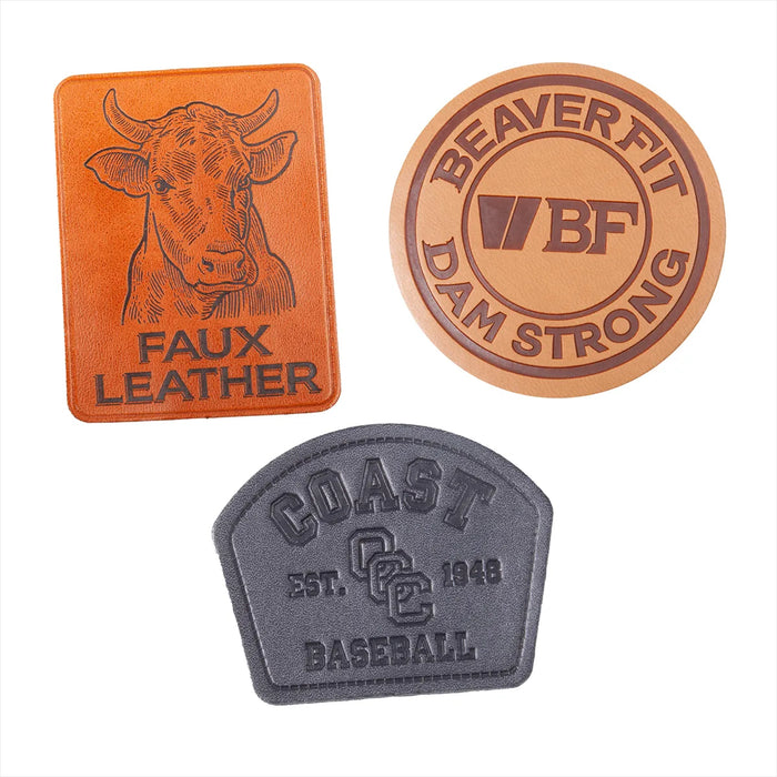 Custom Faux Leather Patches