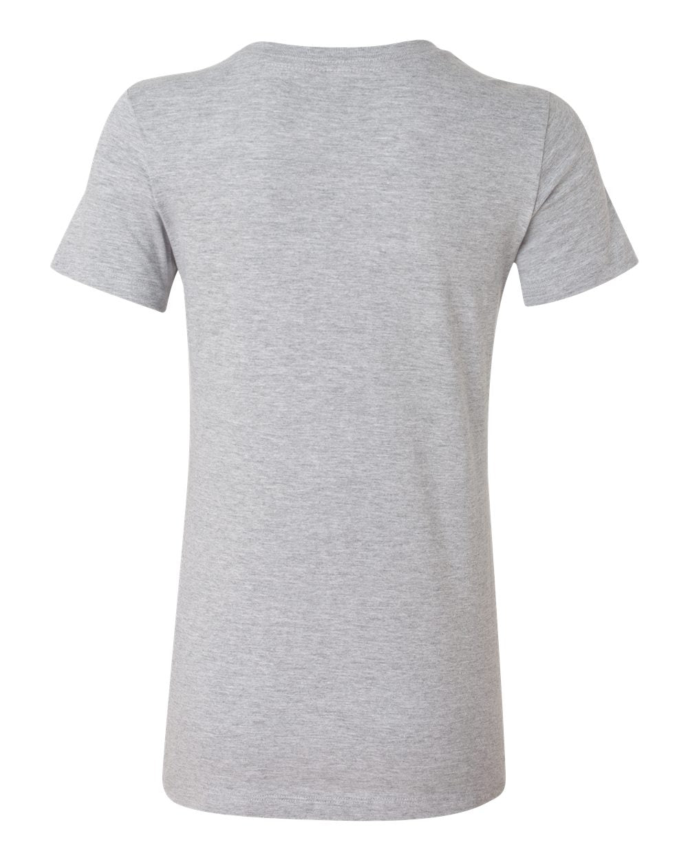 Gray t-shirt on a white background