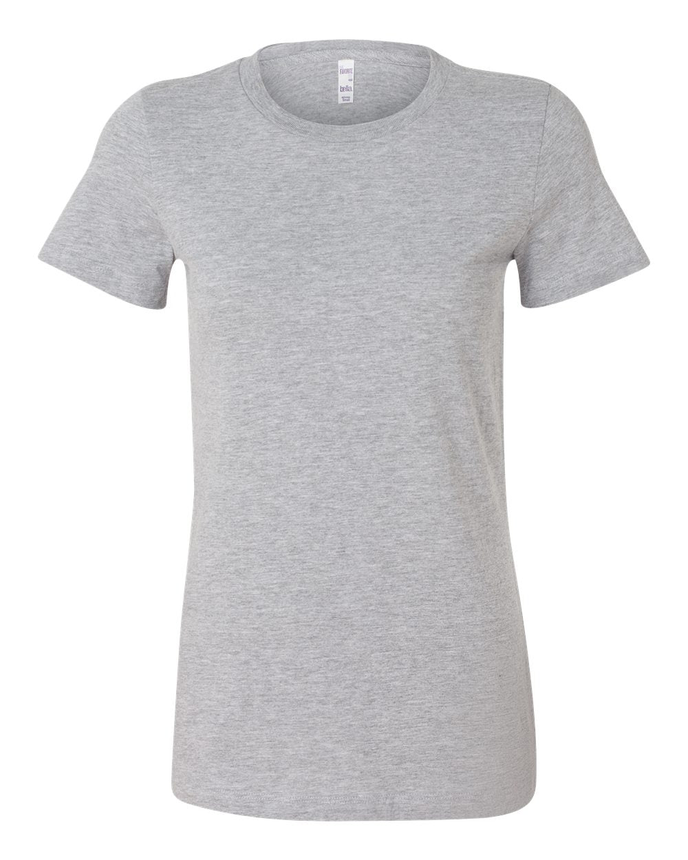 Gray t-shirt on a white background