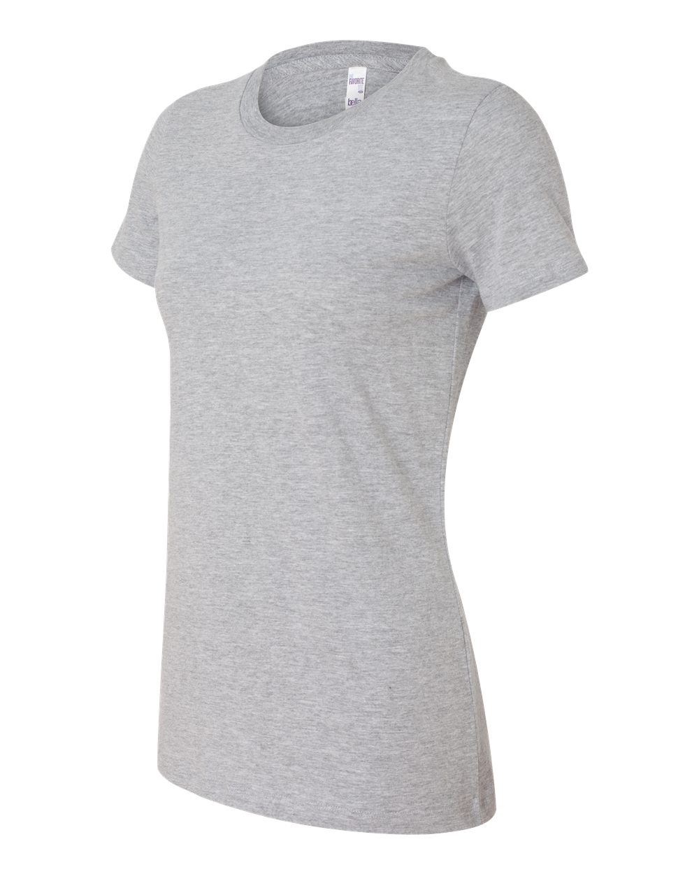 Gray t-shirt on a white background