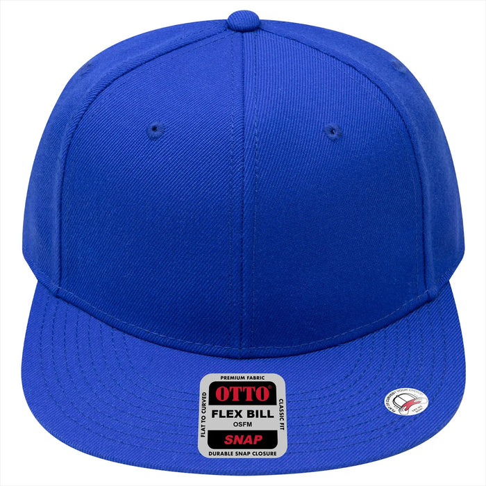 OTTO SNAP 6 Panel Pro Style Snapback custom embroidered hat