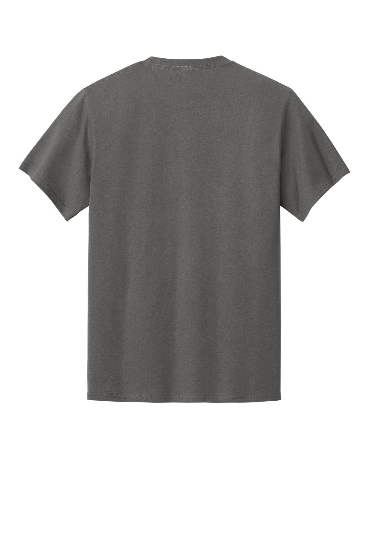 Gray t-shirt on a white background
