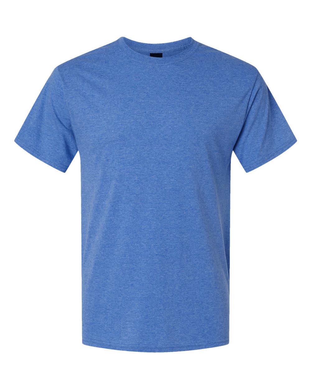 Blue t-shirt on a white background