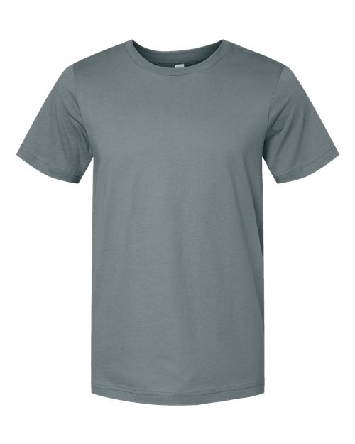 Plain gray t-shirt on a white background